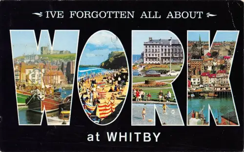 BR66370 ich habe alles über die Arbeit bei Withny UK 14x9cm vergessen