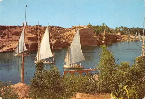 BF1147 Gesamtansicht des Nils bei Assuan Ägypten