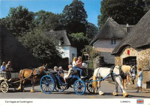 BR83349 Wagen bei Cockington Chariot UK