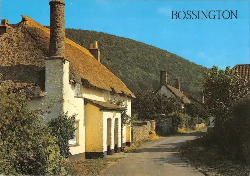 BR75470 Cottages at Bossington uk