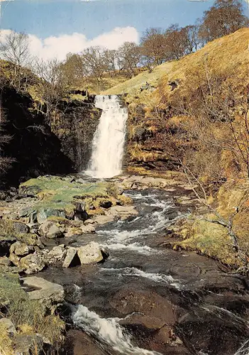 BR82666 Wasserfall bei Blaeny Glyn Torpantau pows Wales