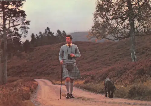 B99702 h r h Prinz Charles bei Balmoral Royalty Wales berühmte Persönlichkeiten