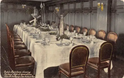 B43574 Niederländisches Mittagessen zeigt Holland-Stil bei Dekorationen The St Anthony Canada