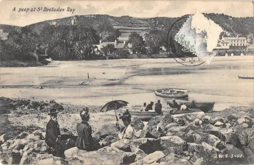 BR47471 Ein Blick auf St Brelades Bay UK