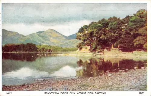 BR95861 Bromhill Point and Causey Pike Keswick UK