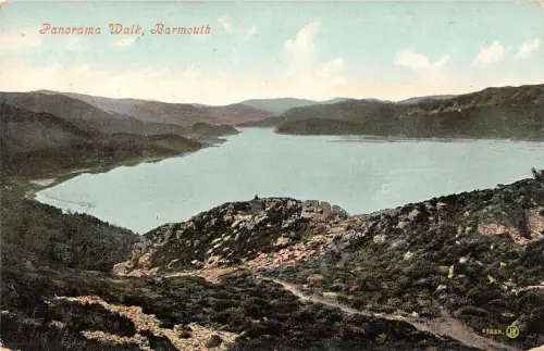 uk13508 panorama walk barmouth wales uk