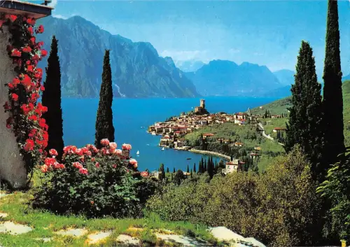 BT0307 Malcesine lago di garda Italien