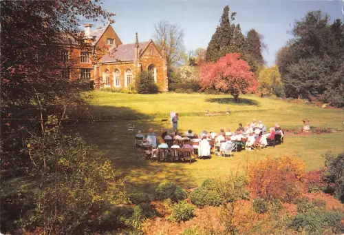 BR89867 launde abbey leicestershire the garden chapel uk