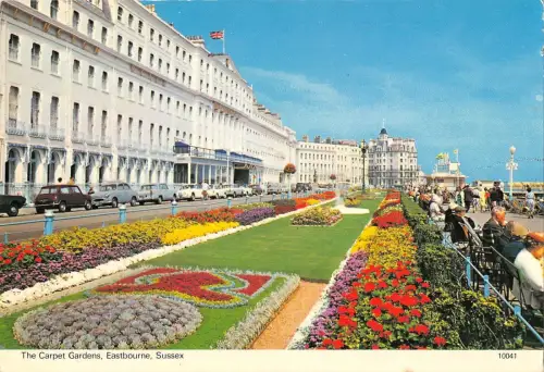 B101705 the carpet gardens eastbourne sussex uk