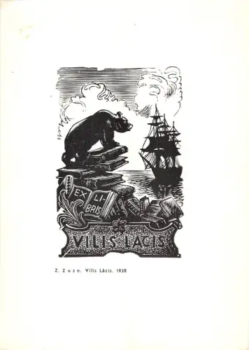 BT15610 Z Zuze Vilis lacis Paint peintures Postkarte