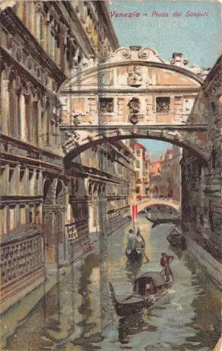 BR34066 Pont edel Sospiri venezia Italien