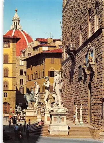 BR50338 Piazza signoria Firenze Italien