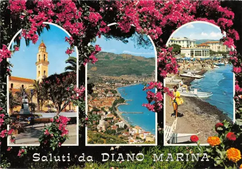 BT7165 Piazza dante panorama la spiaggia Italien