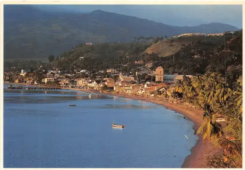 us8105 saint pierre at sunset martinique Caribbean Sea