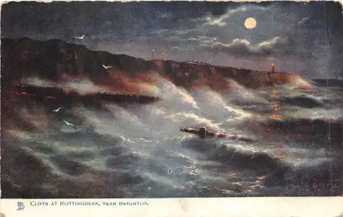 auk41331 cliffs at rottingdean brighton uk