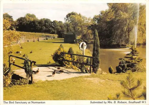 uk46507 bird sanctuary at normanton uk