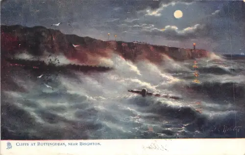 auk41370 cliffs at rottingdean near brighton uk