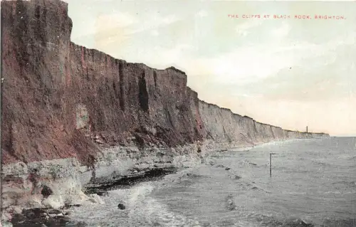 auk41189 cliffs at black rock brighton uk