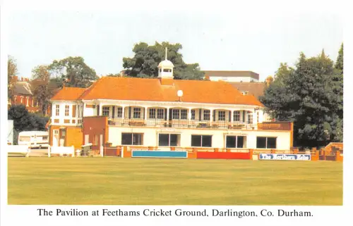 uk39746 pavilion at feethams cricket ground darlington sport uk