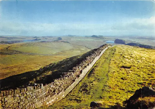 uk46920 roman wall at winshield cragg uk