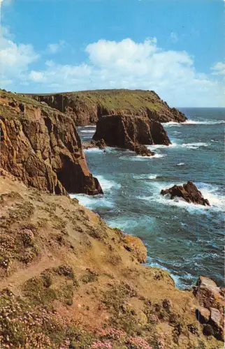 uk21199 cliffs at lands end uk