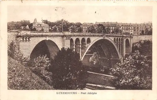 BR39992 Luxembourg Pont Adolphe luxembourg