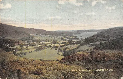 BR96242 ambleside and windermere uk