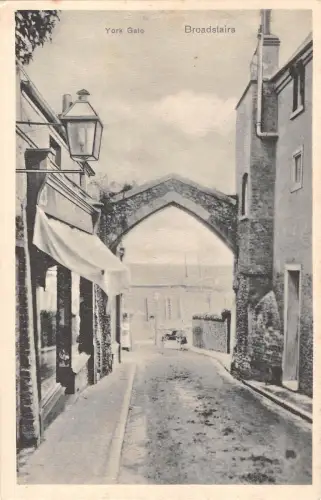 uk17309 york gate broadstairs real photo uk