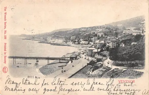 uk12670 ventnor isle of wight echtfoto uk