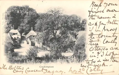 uk30271 cockington echtfoto uk