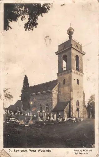 BR67602 St Lawrence West Wycombe Echtfoto UK