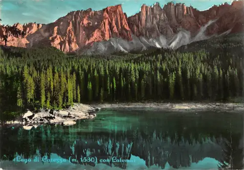 BT7458 Dolomitien Karersee mit Lotemar Italien