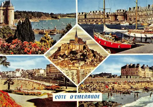 BT12909 Cote d emeraude saint servan saint malo le mont saint michel Frankreich