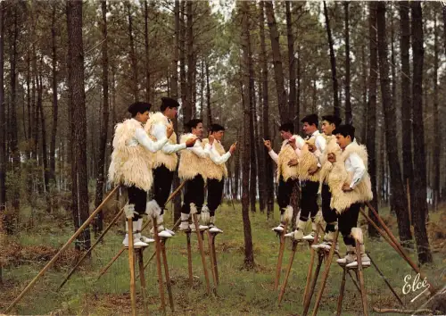 BT8051 la Lande Groupe landais lous cadetouns les echassiers sousto France