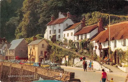 BR66934 mars hill lynmouth uk 14x9cm