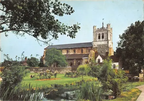 BR89662 waltham abbey essex the abbey uk