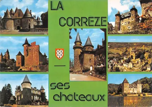 BT7290 Pompadour Collognes seilhac castel noveau Chateaux de Corretze France