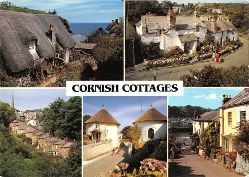 B100092 cornish cottage cornwall uk