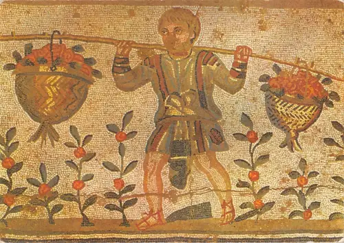 BR76756 Piazza Armerina Villa Romana del Casale Postkarte Italien