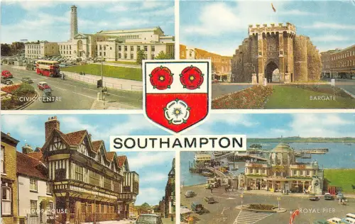 B88095 Southampton UK 14x9cm