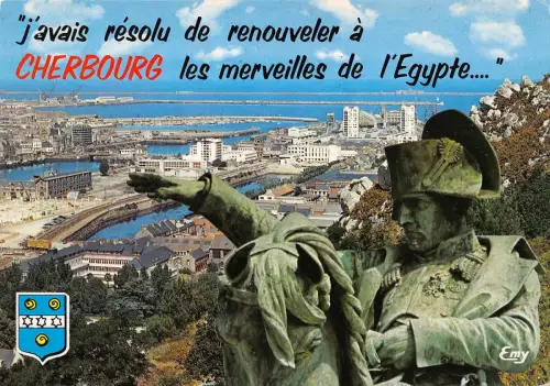 BT10423 Cherbourg vue generale du port et de la rade France