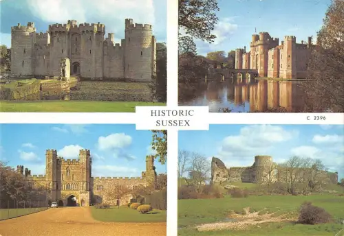 B100380 historical sussex uk