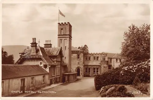 uk13496 castle hotel glendevon uk