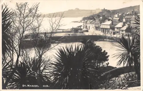 uk14224 st mawes real photo uk