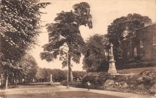 uk12034 northernhay exeter real photo uk