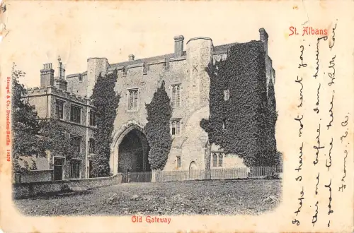uk29690 old gateway st albans real photo uk