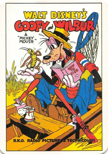 BF40847 Walt Disney doof und Wilbur ein Mickey Mouse Cartoon Filmstar