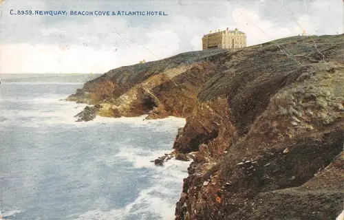 BR94662 newquay beacon cove and atlantic hotel uk
