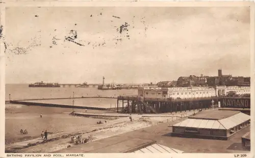 BR61315 Badepavillon und Pool Margate UK