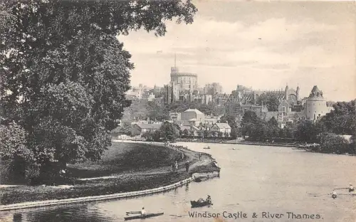 BR59013 Windsor Castle and River Thames UK